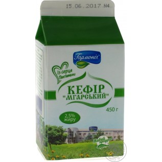 Кефір Мгарський, 2,5%, 450гр.