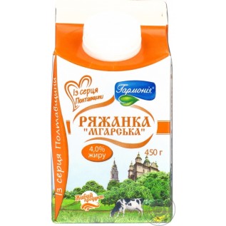 Ряжанка Мгарська, 4%, 450гр.