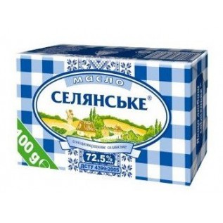 Масло селянське, 100гр.