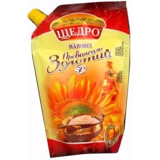 Майонез Золотий, 50%, 350гр.