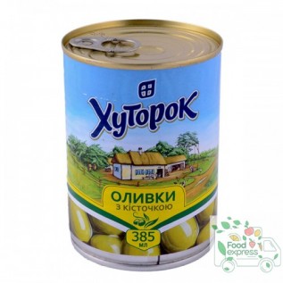 Оливки Хуторок, 314гр.