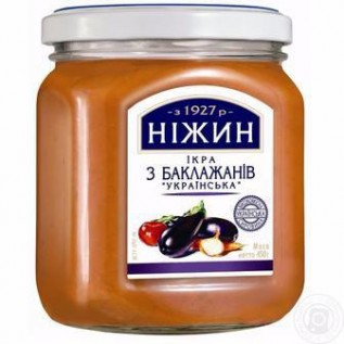 Ікра з баклажанів, Ніжин, 450гр.