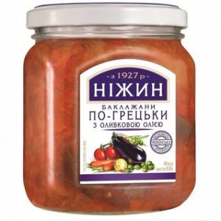 Баклажани по грецькі, 450гр. 