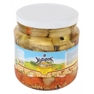 Шампіньйони Хуторок, 465гр.