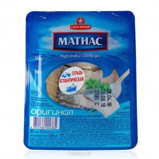 Філе кусочки Матіас 125гр.