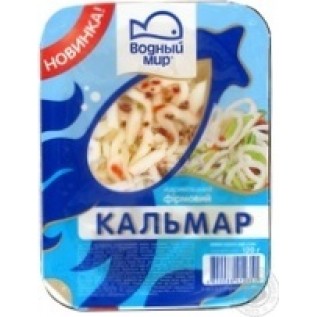 Кальмар Водний мир, 120гр.