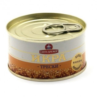 Ікра мінтая Санта бремор, ж/б, 130гр