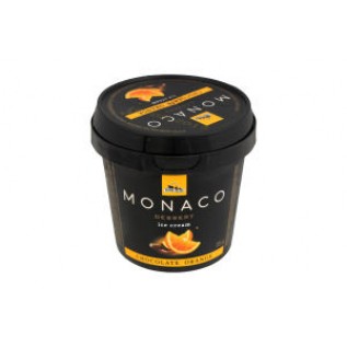 Морозиво MONACO DESSERT, Шоколад-апельсин 0,07/24 пласт.ст.