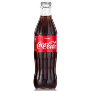 Вода Кока-кола (Coca-Cola), ст. 0.33 л