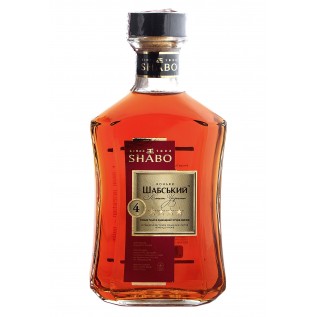 Коньяк Шабський, 4 зірки, 0,5л