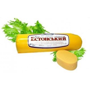Сир твердий Естонський 45%, кг